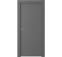 Дверь Belwooddoors Межкомнатная дверь Svea глухая Эмаль графит