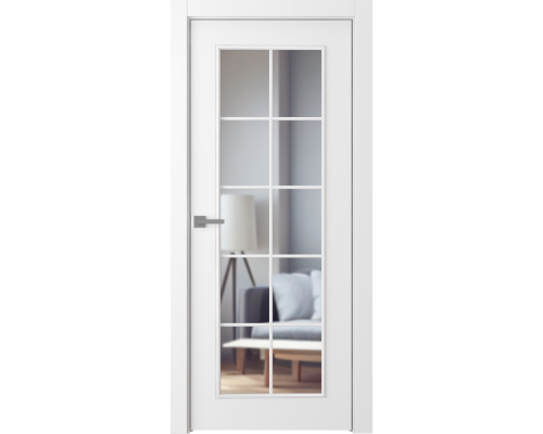 Дверь Belwooddoors Межкомнатная дверь Ламира 1 со стеклом Эмаль графит Дверь Belwooddoors Межкомнатная дверь Ламира 1 со стеклом Эмаль графит