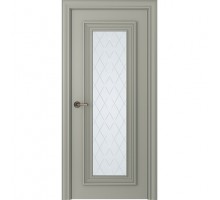 Дверь Belwooddoors Межкомнатная дверь Палаццо 1 со стеклом Эмаль шёлк