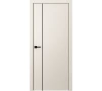 Дверь Belwooddoors Межкомнатная дверь Avesta 1V Молдинг Чёрный декоративные элементы Эмаль жемчуг