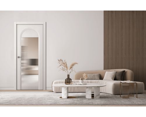 Дверь Belwooddoors Межкомнатная дверь Аргентум 1A со стеклом Эмаль шёлк Дверь Belwooddoors Межкомнатная дверь Аргентум 1A со стеклом Эмаль шёлк