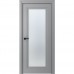 Дверь Belwooddoors Межкомнатная дверь Левел 1 со стеклом Эмаль светло-серый
