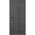 Дверь Belwooddoors Межкомнатная дверь Флекс 1 Молдинг Чёрный глухая Эмаль графит