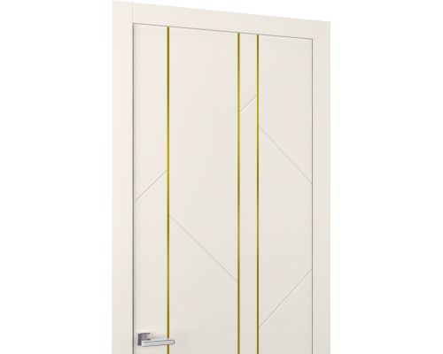 Дверь Belwooddoors Межкомнатная дверь Флекс 1 Молдинг Золото глухая Эмаль заказной Дверь Belwooddoors Межкомнатная дверь Флекс 1 Молдинг Золото глухая Эмаль заказной
