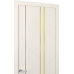 Дверь Belwooddoors Межкомнатная дверь Флекс 1 Молдинг Золото глухая Эмаль заказной
