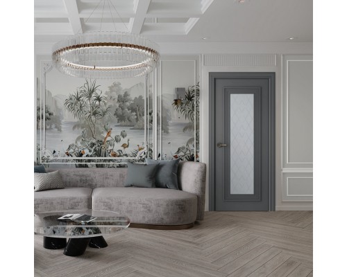 Дверь Belwooddoors Межкомнатная дверь Палаццо 1 со стеклом Эмаль жемчуг Дверь Belwooddoors Межкомнатная дверь Палаццо 1 со стеклом Эмаль жемчуг