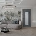 Дверь Belwooddoors Межкомнатная дверь Палаццо 1 со стеклом Эмаль жемчуг