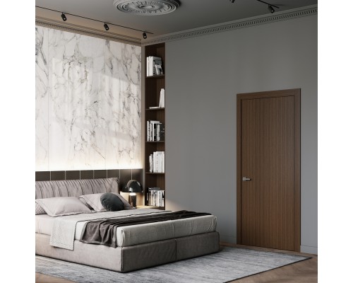 Дверь Belwooddoors Межкомнатная дверь Лайнвуд 1 глухая Дуб натуральный