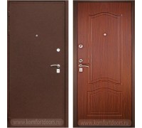 Йошкар-Ола Металлическая входная дверь М1/Тисненый орех