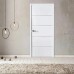 Дверь Belwooddoors Межкомнатная дверь Arvika глухая Эмаль жемчуг