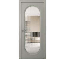 Дверь Belwooddoors Межкомнатная дверь Аргентум 1B со стеклом Эмаль шёлк