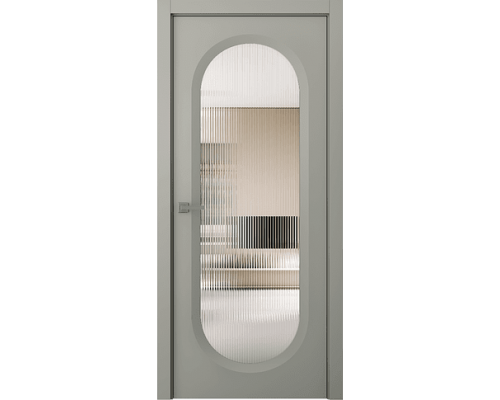 Дверь Belwooddoors Межкомнатная дверь Аргентум 1B со стеклом Эмаль шёлк