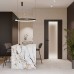 Дверь Belwooddoors Межкомнатная дверь Лайнвуд 1 202 со стеклом Венге