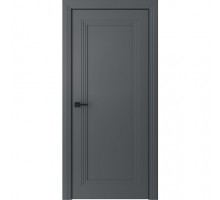 Дверь Belwooddoors Межкомнатная дверь Левел 1 глухая Эмаль графит
