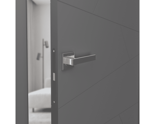 Дверь Belwooddoors Межкомнатная дверь Svea глухая Эмаль светло-серый