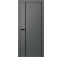 Дверь Belwooddoors Межкомнатная дверь Avesta 1V Молдинг Чёрный декоративные элементы Эмаль графит