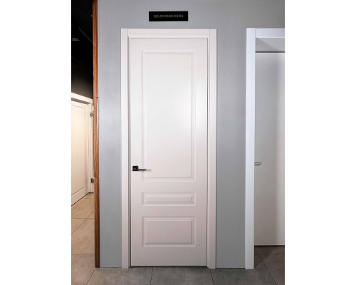 Дверь Belwooddoors Межкомнатная дверь Роялти глухая Эмаль жемчуг