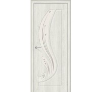 Дверь Лотос-2 Casablanca Art Glass Браво, Bravo +петли