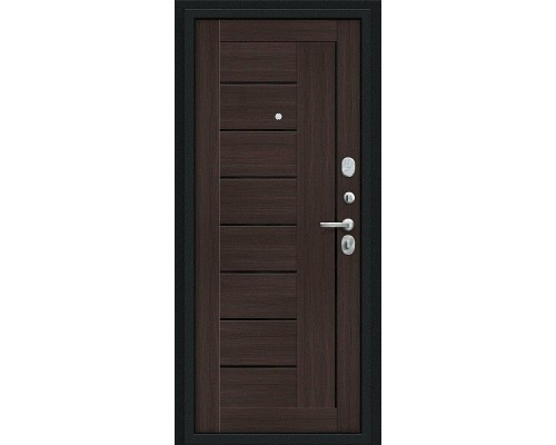Дверь входная Bravo R Проф Букле черное/Wenge Veralinga Дверь входная Bravo R Проф Букле черное/Wenge Veralinga