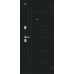 Дверь входная Bravo R Проф Букле черное/Wenge Veralinga