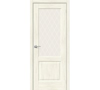Дверь Неоклассик-33 Nordic Oak White Сrystal Браво, Bravo +петли