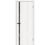 Дверь Браво-1.55 White Dreamline Mirox Grey elPORTA Браво, Bravo +петли