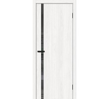 Дверь Браво-1.55 White Dreamline Mirox Grey elPORTA Браво, Bravo +петли