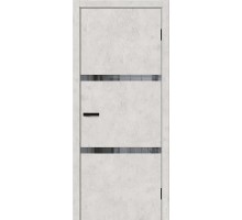 Дверь Браво-2.55 Look Art Mirox Grey Mr.Wood Браво, Bravo +петли