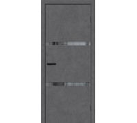 Дверь Браво-2.55 Slate Art Mirox Grey Mr.Wood Браво, Bravo +петли