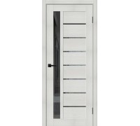 Дверь Браво-27.Л Bianco Melinga Mirox Grey Браво, Bravo +петли