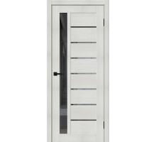 Дверь Браво-27.Л Bianco Melinga Mirox Grey Браво, Bravo +петли