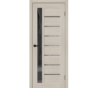 Дверь Браво-27.Л Cream Melinga Mirox Grey Браво, Bravo +петли