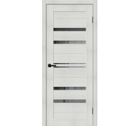 Дверь Браво-30.Л Bianco Melinga Mirox Grey Браво, Bravo +петли
