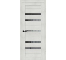 Дверь Браво-30.Л Bianco Melinga Mirox Grey Браво, Bravo +петли