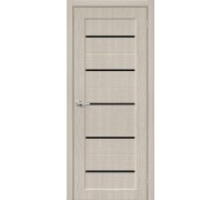 Дверь Мода-22 Black Line Cream Melinga Mr.Wood Браво, Bravo +петли
