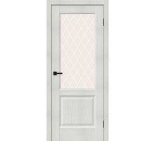 Дверь Неоклассик-33 Bianco Melinga White Сrystal Браво, Bravo +петли