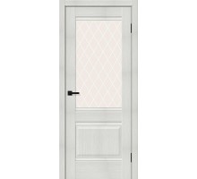 Дверь Прима-3 Bianco Melinga White Сrystal Mr.Wood Браво, Bravo +петли