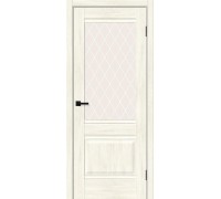 Дверь Прима-3 Nordic Oak White Сrystal Mr.Wood Браво, Bravo +петли