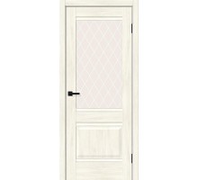 Дверь Прима-3 Nordic Oak White Сrystal Mr.Wood Браво, Bravo +петли