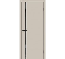 Дверь Браво-0.40 Creamy Mirox Grey Браво, Bravo +петли