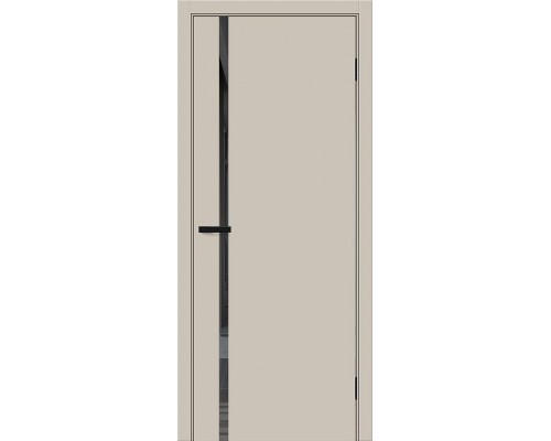 Дверь Браво-0.40 Creamy Mirox Grey Браво, Bravo +петли