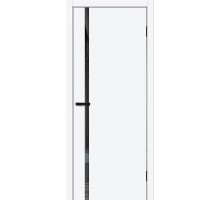 Дверь Браво-0.40.П White Silk Mirox Grey Браво, Bravo