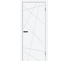 Дверь Граффити-5.Д.П White Silk Браво, Bravo