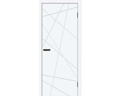 Дверь Граффити-5.Д.П White Silk Браво, Bravo