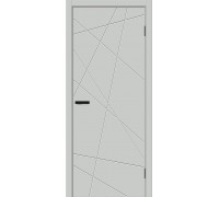 Дверь Граффити-5.Д Grey Pro Браво, Bravo +петли