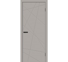 Дверь Граффити-5.Д Grey Pro Браво, Bravo +петли