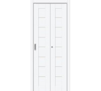 Дверь складная Браво-22 White Silk Браво, Bravo