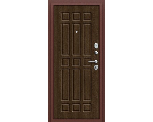 Дверь входная Bravo R Любо Мини Антик Медный/Dark Barnwood Дверь входная Bravo R Любо Мини Антик Медный/Dark Barnwood
