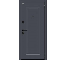 Дверь входная Bravo R Айкон/SBlack Graphite Shell/White Silk