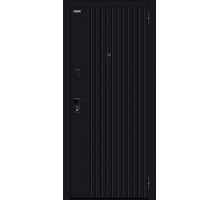 Дверь входная Bravo R Граффити-32/SBlack Black Shell/White Pro